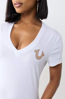 WING V-NECK TEE