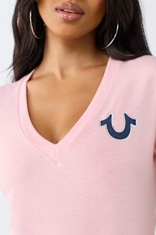 WING V-NECK TEE
