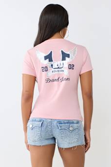 WING V-NECK TEE