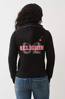 CONTRAST STITCH ZIP HOODIE, image 6