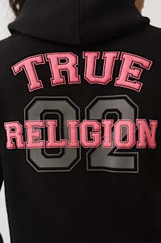 CONTRAST STITCH ZIP HOODIE, image 1