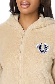 VARSITY SHERPA BOMBER JACKET