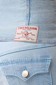 DENIM BUSTIER TOP, image 6