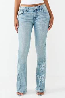 JOEY BUTTERFLY FLAP FLARE JEAN, image 1