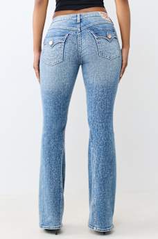 JOEY MID RISE FLAP FLARE JEAN