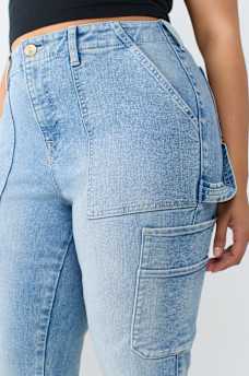 PLUS BECCA MID RISE CARPENTER BOOTCUT JEAN
