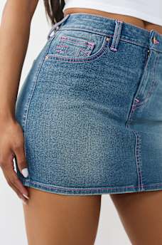 MINIFALDA DE MEZCLILLA, image 2