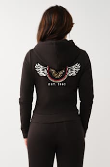 DISTRESSED CLASSIC ZIP HOODIE, image 5