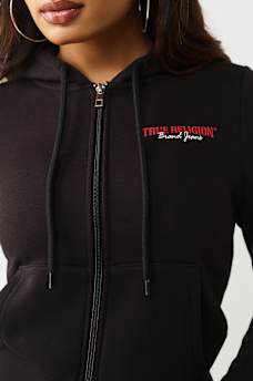 DISTRESSED CLASSIC ZIP HOODIE, image 6