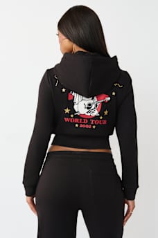 WORLD TOUR SHRUNKEN ZIP HOODIE, image 5