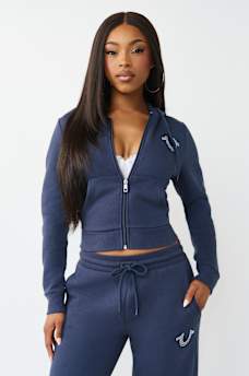 WORLD TOUR SHRUNKEN ZIP HOODIE, image 2