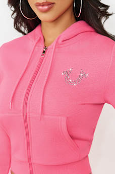 WORLD TOUR SHRUNKEN ZIP HOODIE, image 4