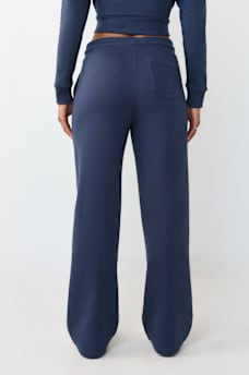 CRYSTAL HORSESHOE STRAIGHT LEG SWEATPANT, image 4