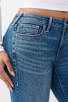 BECCA MID RISE BOOTCUT JEAN, image 7