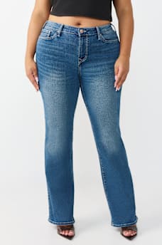 PLUS BECCA MID RISE BOOTCUT JEAN, image 1
