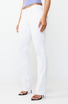 BILLIE MID RISE FLAP STRAIGHT JEAN, image 4