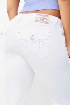 BILLIE MID RISE FLAP STRAIGHT JEAN, image 1