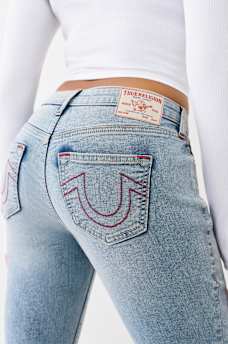 JENNIE MID RISE CUVY SKINNY JEAN, image 1