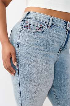 PLUS JENNIE MID RISE CURVY SKINNY JEAN, image 6