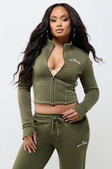 OG TIGHT ZIP UP