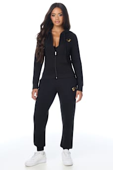 SPRAY HORSESHOE CLASSIC ZIP HOODIE
