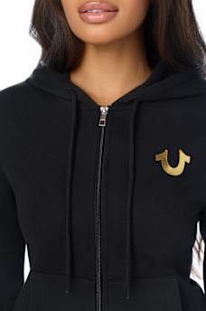 SPRAY HORSESHOE CLASSIC ZIP HOODIE