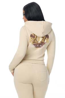 SPRAY HORSESHOE CLASSIC ZIP HOODIE