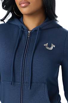 SPRAY HORSESHOE CLASSIC ZIP HOODIE