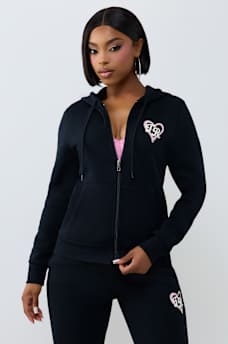 TRUE LOVE CLASSIC ZIP HOODIE