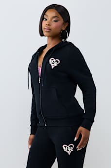 TRUE LOVE CLASSIC ZIP HOODIE