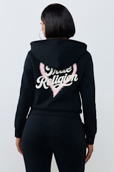 TRUE LOVE CLASSIC ZIP HOODIE