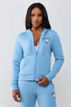 TRUE LOVE CLASSIC ZIP HOODIE