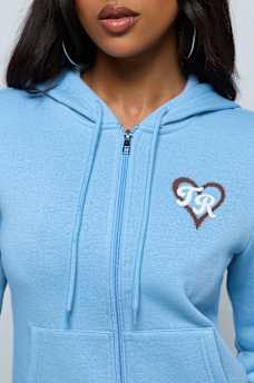 TRUE LOVE CLASSIC ZIP HOODIE