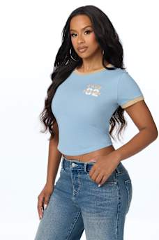 SPORTY RINGER TEE