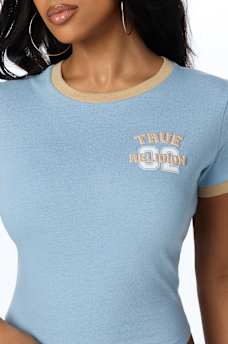 SPORTY RINGER TEE