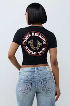 HORSESHOE NOTCH BABY TEE