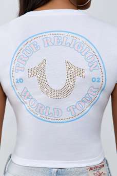 HORSESHOE NOTCH BABY TEE