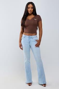 HORSESHOE NOTCH BABY TEE
