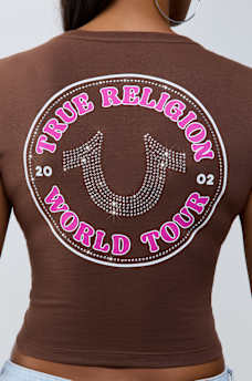 HORSESHOE NOTCH BABY TEE
