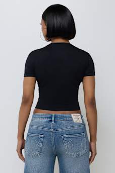 SPORTY NOTCH BABY TEE