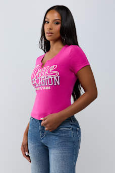 SPORTY NOTCH BABY TEE