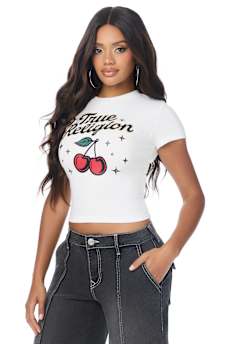 CHERRY BABY TEE