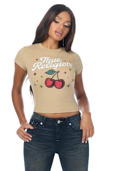 CHERRY BABY TEE
