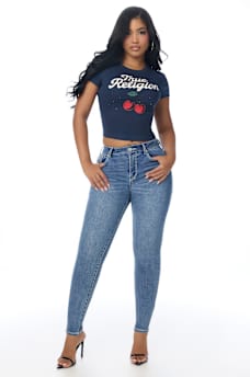 CHERRY BABY TEE
