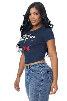 CHERRY BABY TEE