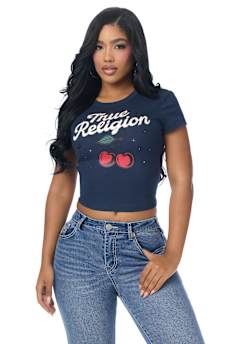 CHERRY BABY TEE