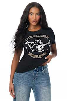 BUDDHA STAR CREWNECK TEE