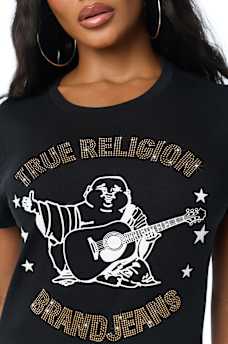 BUDDHA STAR CREWNECK TEE