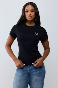 HORSESHOE WING CREWNECK TEE