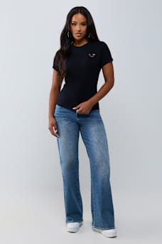 HORSESHOE WING CREWNECK TEE